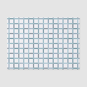 Farbenfrohe Gitter mit negativen Meeresfarben im W Seidenpapier