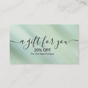 Farbenfrohe Glam Iradiscent Sparkle Holographic Di Rabattkarte