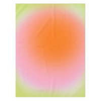 Farbenfrohe glänzende Linse Grün Rosa Orange