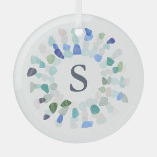 Farbenfrohe Gläser Weihnachtsfeier Ursprünglich Ornament Aus Glas