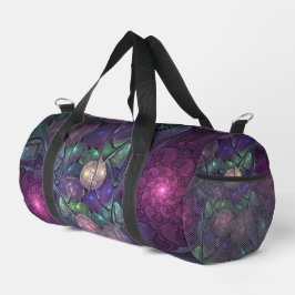 Farbenfrohe Glitterwochen Modernes Abstraktes Frak Duffle Bag