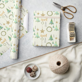 Farbenfrohe Golden Stars Pinakothek Züst Geschenkpapier