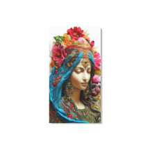 Farbenfrohe göttliche Feminie Kunst