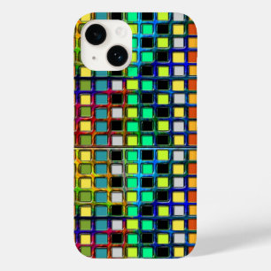 Farbenfrohe Grid-gekocht von Shirley Taylor Case-Mate iPhone 14 Hülle