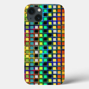 Farbenfrohe Grid-gekocht von Shirley Taylor Case-Mate iPhone Hülle
