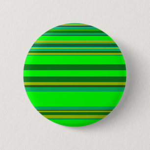 Farbenfrohe grüne Streifen, individuelles Designmu Button