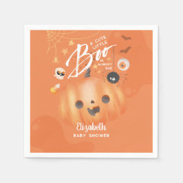 Farbenfrohe Halloween-Kinderdusche Serviette