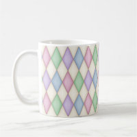 Farbenfrohe Harlequin Diamond Karo Pattern
