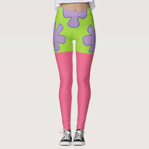 Farbenfrohe Hawaiianische zweifarbige Ameisen Leggings