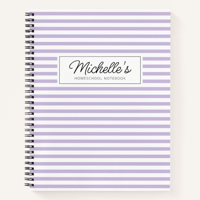 Farbenfrohe Heimstudio Copy Work Notebook Notizbuch (Vorderseite)