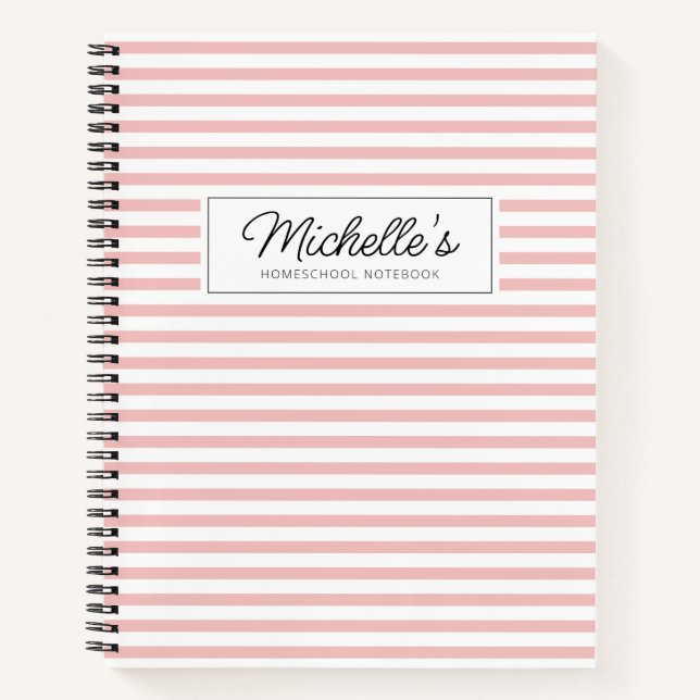 Farbenfrohe Heimstudio Copy Work Notebook Notizbuch (Vorderseite)