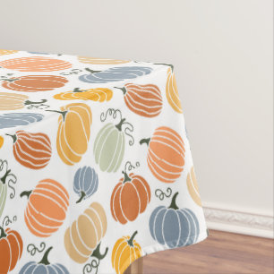 Farbenfrohe Herbstkuppeln Muster Tischdecke