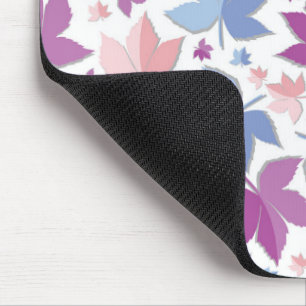 Farbenfrohe Herbstleaves Muster Mousepad