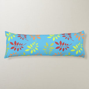 Farbenfrohe Herbstunterschiede in warmen Tönen Seitenschläferkissen