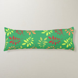 Farbenfrohe Herbstunterschiede in warmen Tönen Seitenschläferkissen