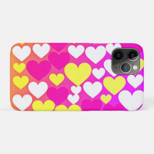 Farbenfrohe Herz-Liebe-Muster Case-Mate iPhone Hülle