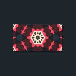 Farbenfrohe Herzen Pop Art Wrapped Canvas Leinwanddruck<br><div class="desc">Farbenfrohe Kunst Design</div>