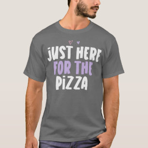 Farbenfrohe Herzensfreude für das Pizza-Sprichwort T-Shirt