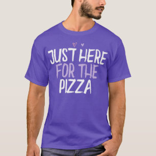 Farbenfrohe Herzensfreude für das Pizza-Sprichwort T-Shirt