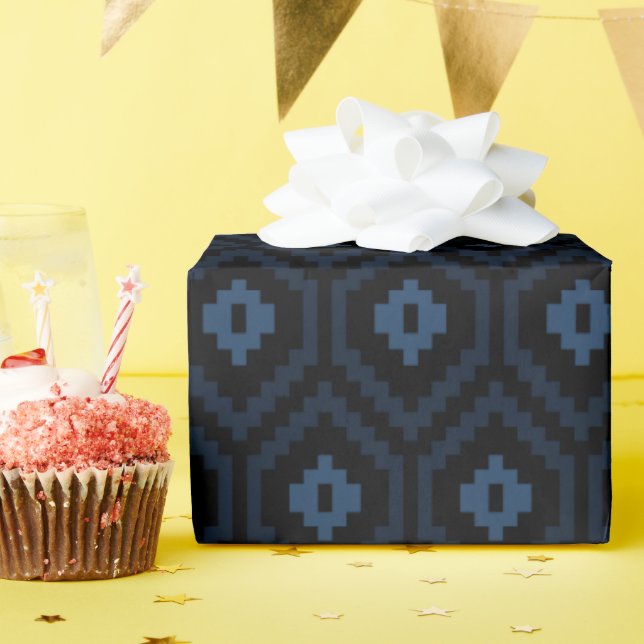 Farbenfrohe Herzensgeschenke Künstlerische Geburts Geschenkpapier (Geburtstagsparty)