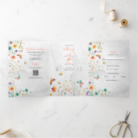 Farbenfrohe Hochzeit mit floralen Butterfly