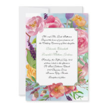 Farbenfrohe Hochzeitsfeier