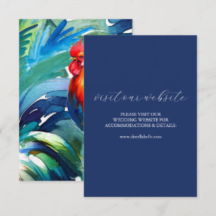 Farbenfrohe Hochzeitsseite einfügen Kartenzettel Begleitkarte