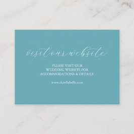 Farbenfrohe Hochzeitsseite einfügen Kartenzettel Begleitkarte