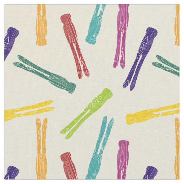 Farbenfrohe Holzkleidung Waschbecken Gemustert Stoff (Nahaufnahme)