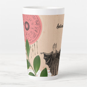 Farbenfrohe Hübsche Moderne Hexe Vintag einzigarti Milchtasse