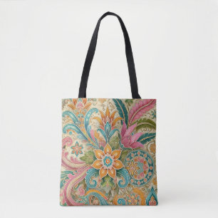 Farbenfrohe indonesische Batik-Muster