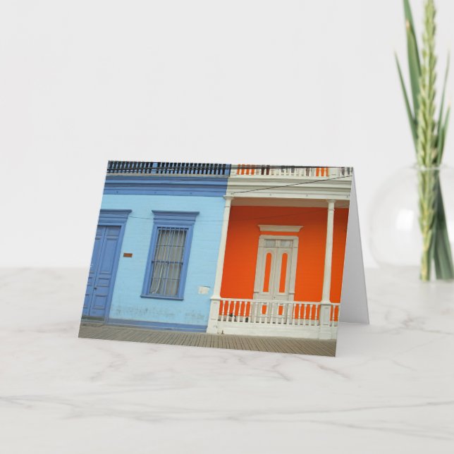 farbenfrohe Iquile Street Karte (Vorderseite)