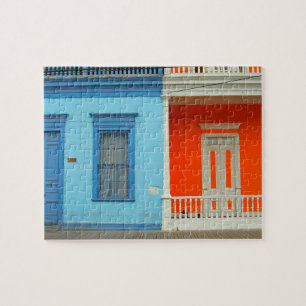 farbenfrohe Iquile Street Puzzle