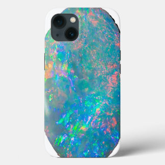 Farbenfrohe Iridescent Opal | Abstrakter Fall iPhone 13 Hülle