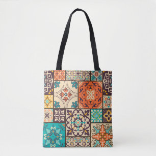 Farbenfrohe islamische Patchwork: Vintage Tile.