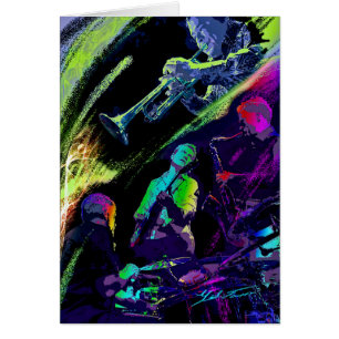 Farbenfrohe Jazz