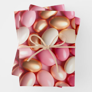 Farbenfrohe Jelly Bean Art Wrapping Paper Sheets Geschenkpapier Set
