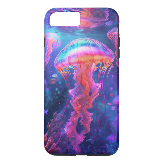 Farbenfrohe Jellyfish-Handy-Fall Case-Mate iPhone Hülle