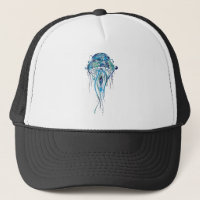 Farbenfrohe Jellyfish Tattoo Style