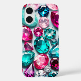 Farbenfrohe Jewel Art iPhone Case
