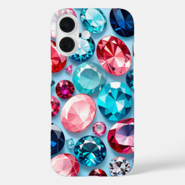 Farbenfrohe Jewel Art iPhone Case