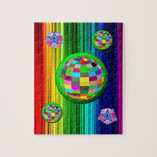 Farbenfrohe Jigsaw Puzzle