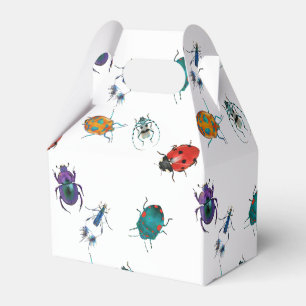 Farbenfrohe Käfer Geschenkschachtel