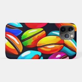 Farbenfrohe Kaffeebar Abstrakte Kunst Case-Mate iPhone Hülle