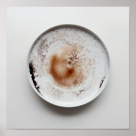 Farbenfrohe Kaffeebauten Textur abstrakte Kunst 19 Poster