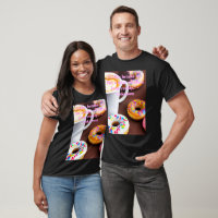 Farbenfrohe Kaffeepause T Shirt für Erwachsene