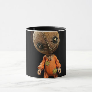 Farbenfrohe Kaffeetasse mit Doodle-Muster | Süße C