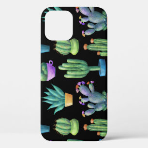 Farbenfrohe Kakteen: Whimsical Seamless Design. Case-Mate iPhone Hülle