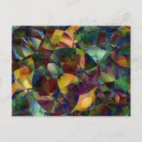 Farbenfrohe, kaleidoskopische Abstrakte Kunst