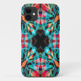 Farbenfrohe Kaleidoskopmuster Case-Mate iPhone Hülle